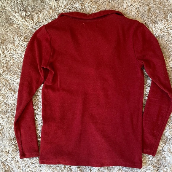 Madewell Plush Ribbed Polo - Picture 4 of 6